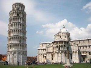 Italië Pisa Scheve Toren Stad
